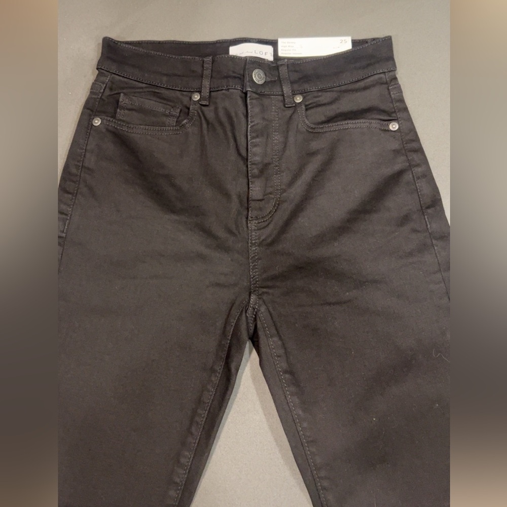 LOFT Black Skinny Jeans
